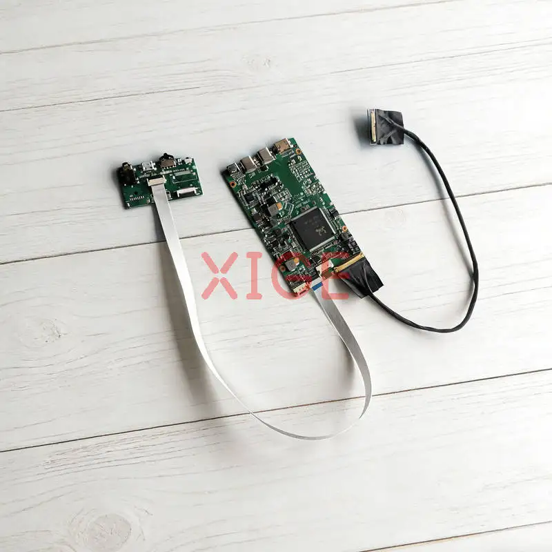 Фото Комплект контроллера 4K для NV140QUM NV125QUM MNF601EA1 NE133QUM, DIY, EDP 40-контактный, Mini-HDMI, USB-C 3.0, для дисплеев 3840x2160 №1