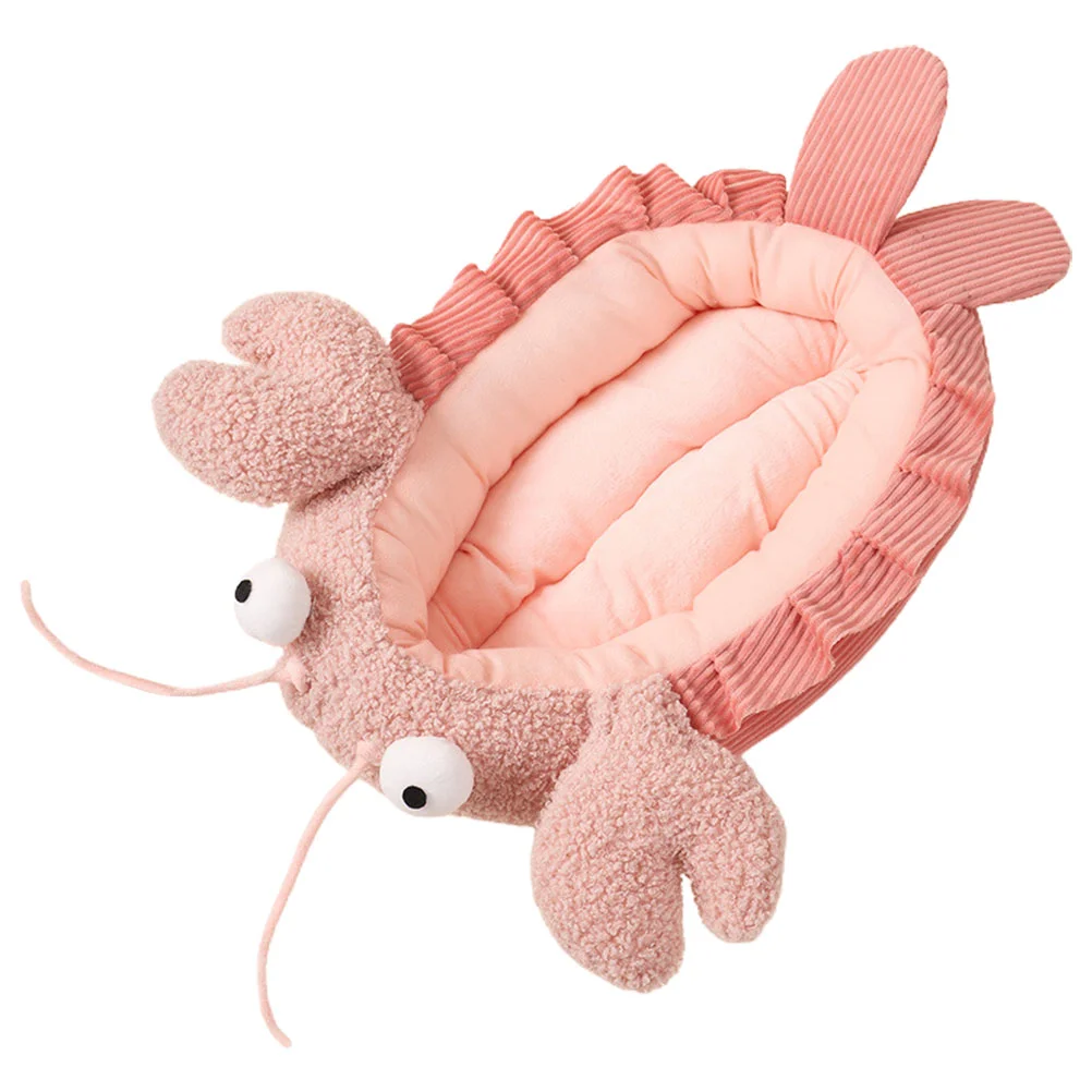 

1 Pc Bed Fine Useful Good Warm Cat Lobster Shaped Dog Bed