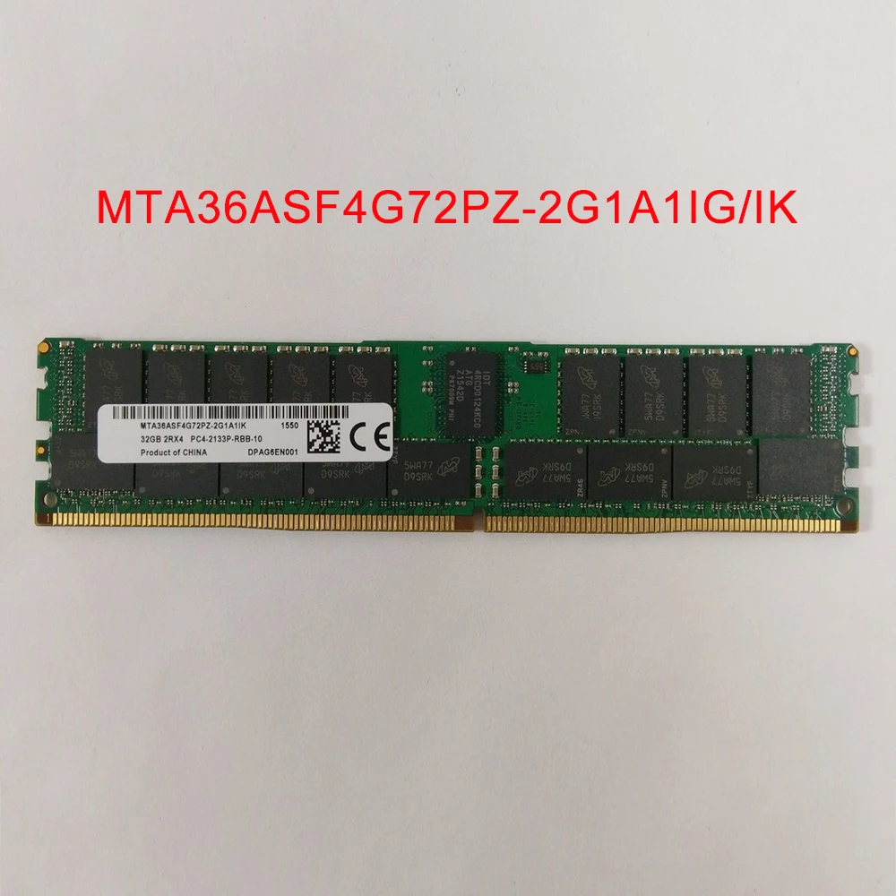 32 Гб для MT RAM MTA36ASF4G72PZ-2G1A1IG/IK 32G DDR4 2133 память ECC REG