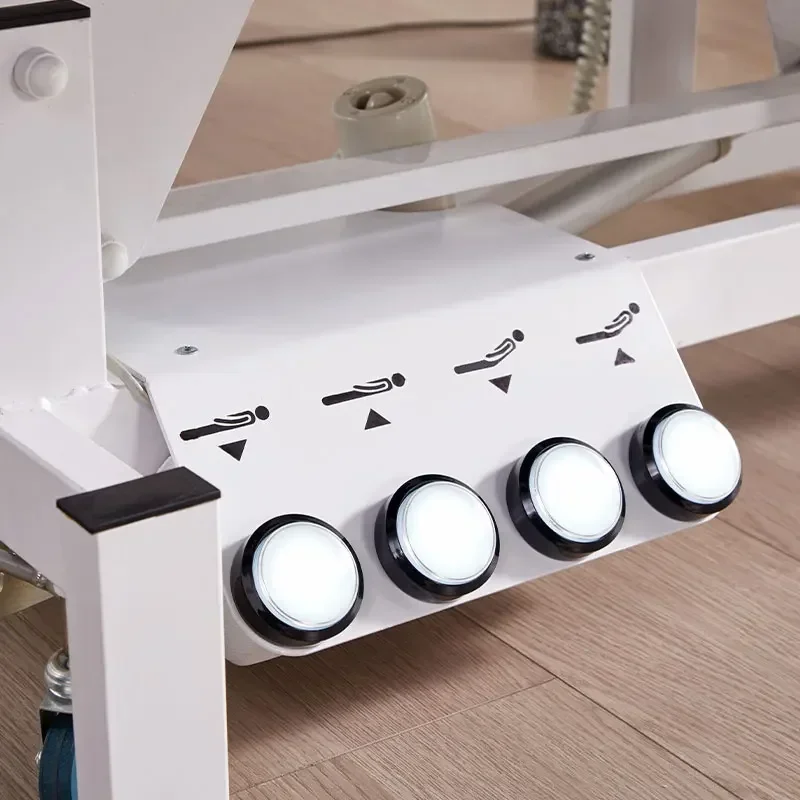 Электрический массажный стол для контроля ног осмотра клиники кровать красоты