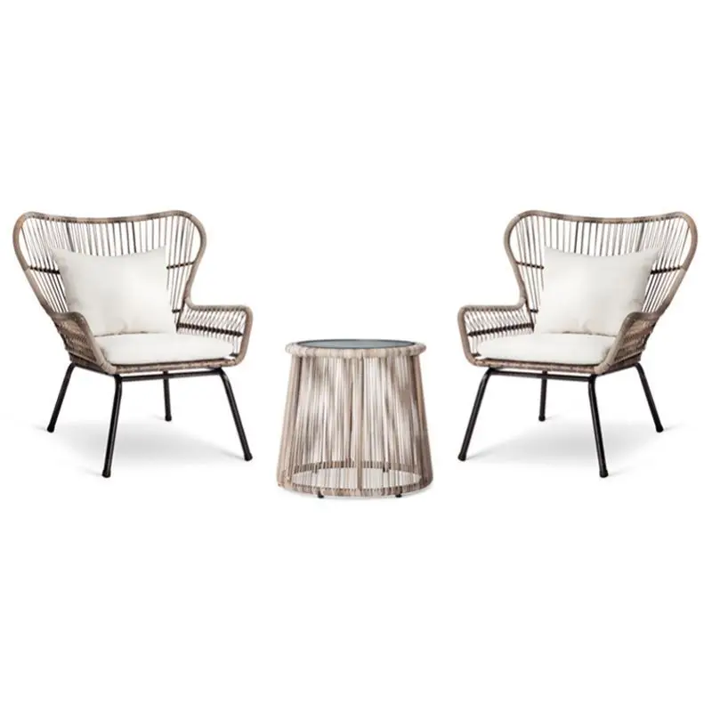 

Outdoor furniture rattan chair Set leisure outdoor table and chair combination balcony courtyard rattan chair Set