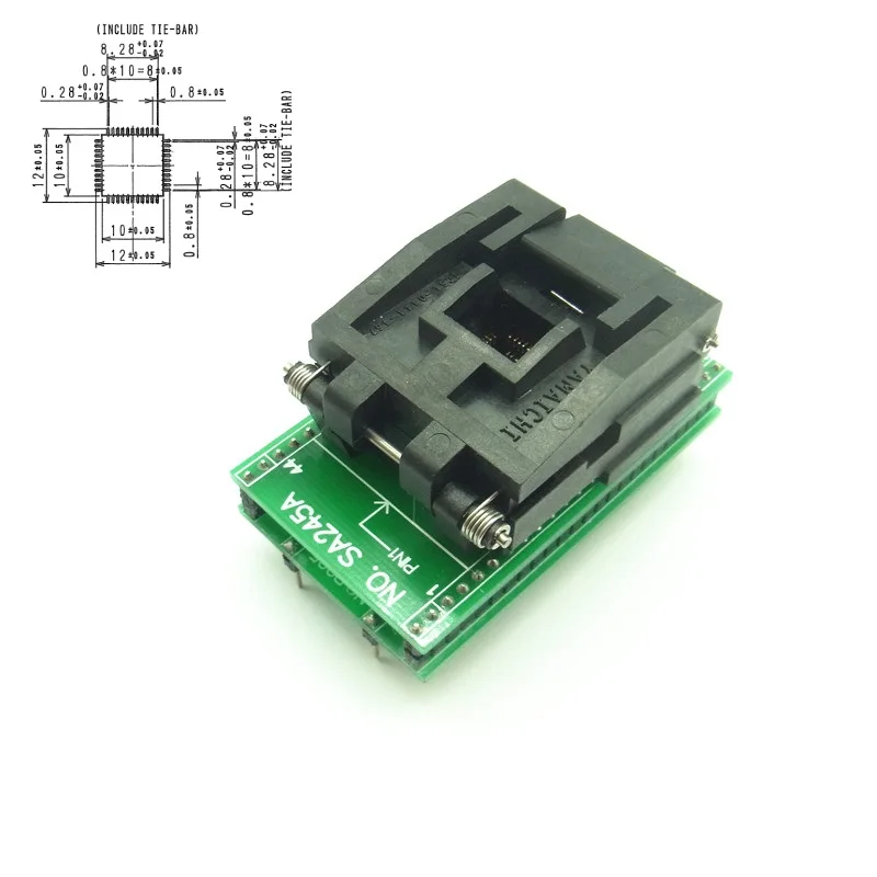 Совершенно новое подлинное сиденье lq44 для сжигания tqfp44/qfp44, испытанное на старение сиденье для dip44 / 40 рядное игольчатое сиденье для ног Совершенно новое подлинное сиденье lq44 для сжигания tqfp44/qfp44, испытанное на старение сиденье для dip44 / 40 рядное игольчатое сиденье для ног