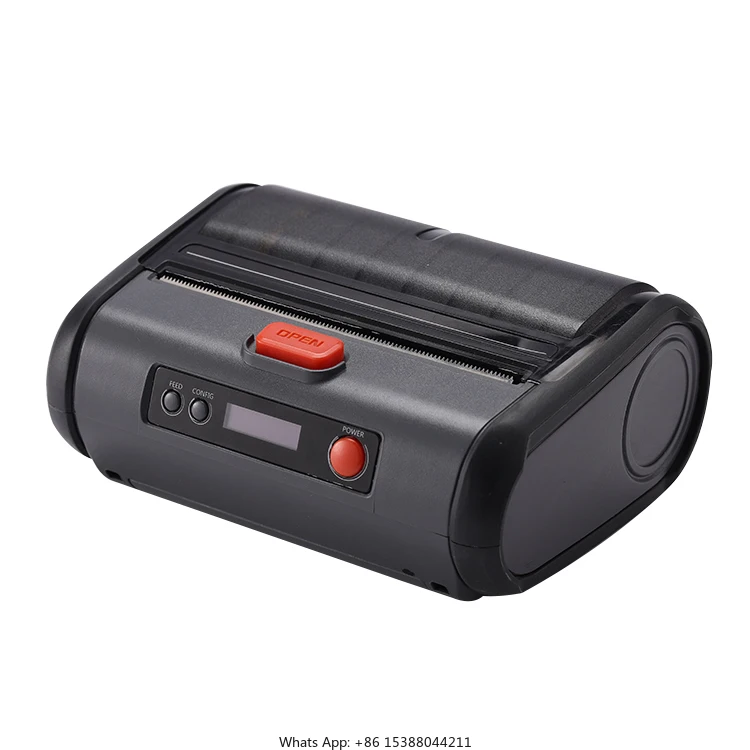 UROVO K419 Беспроводной портативный мини-термопринтер 4-дюймовый мини-доставка со