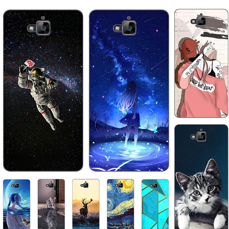 Новинка, Модный чехол для телефона Huawei Y6 Pro, 2017 дюйма, Женская яркость, 5,0 дюйма, милый мягкий силиконовый чехол с рисунком аниме