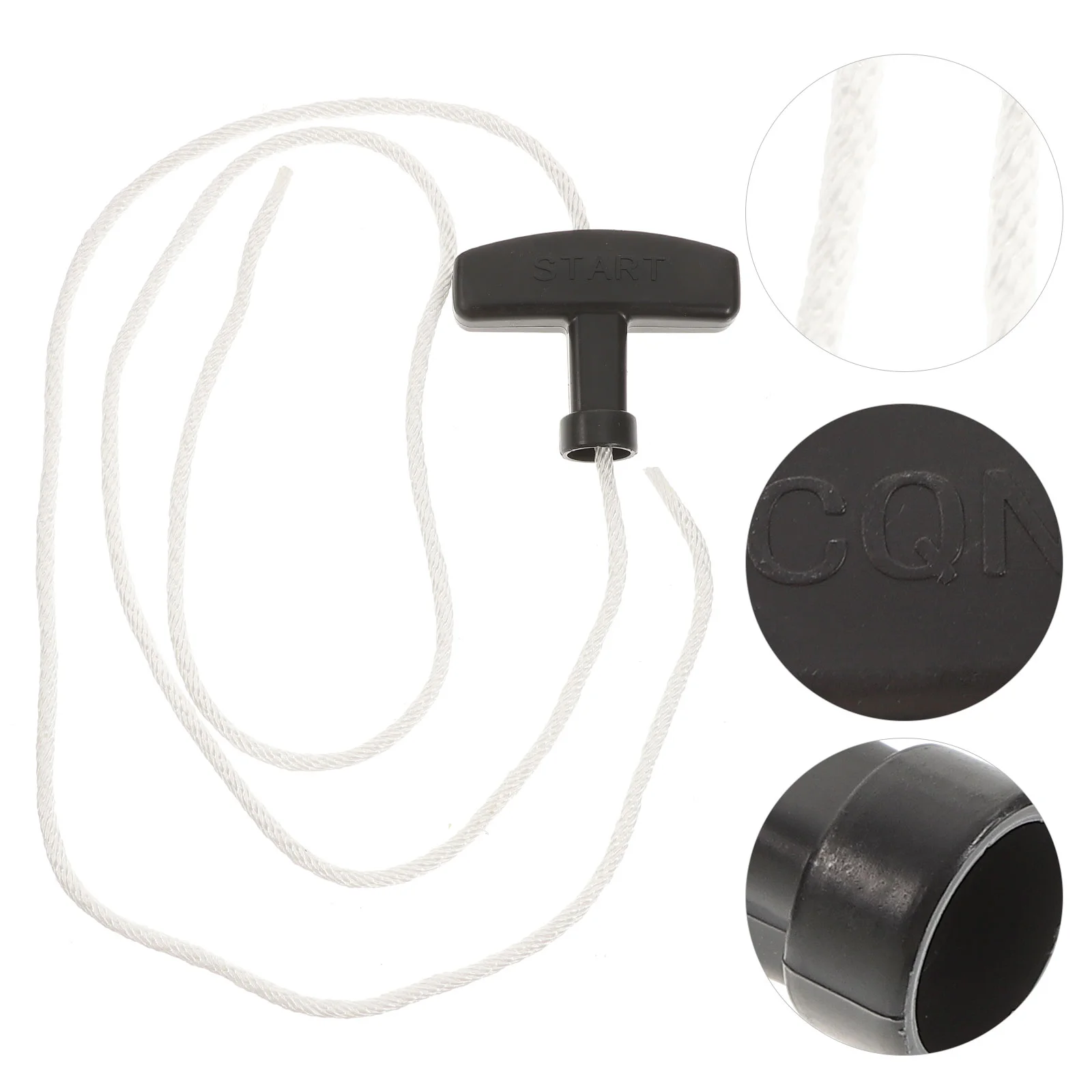 

4 Sets Starter Rope Cord Starter Recoil With Handle Grip For Lawnmower