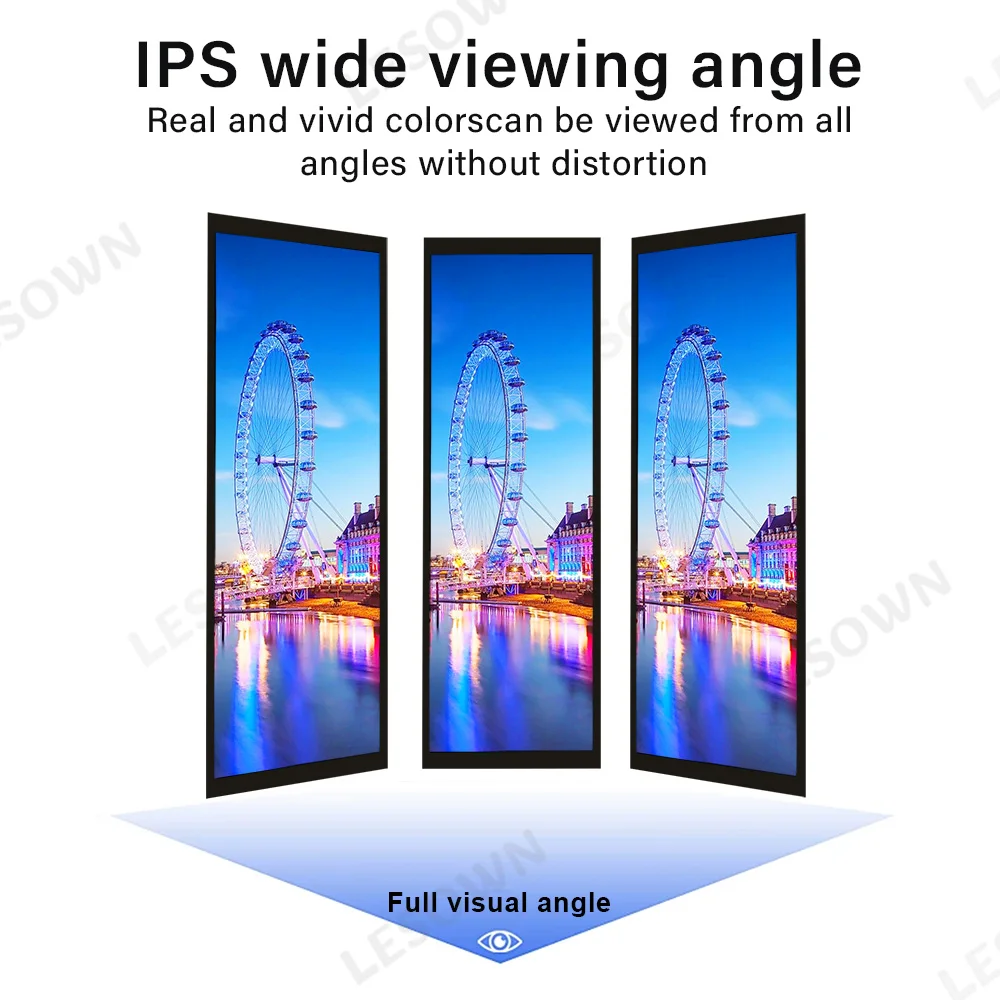 Фото Визуальный модуль LESOWN Bar Aspect Ratio с быстрым подключением, 7,9-дюймовая матричная панель с контроллером MiniHDTV и кабелями №4
