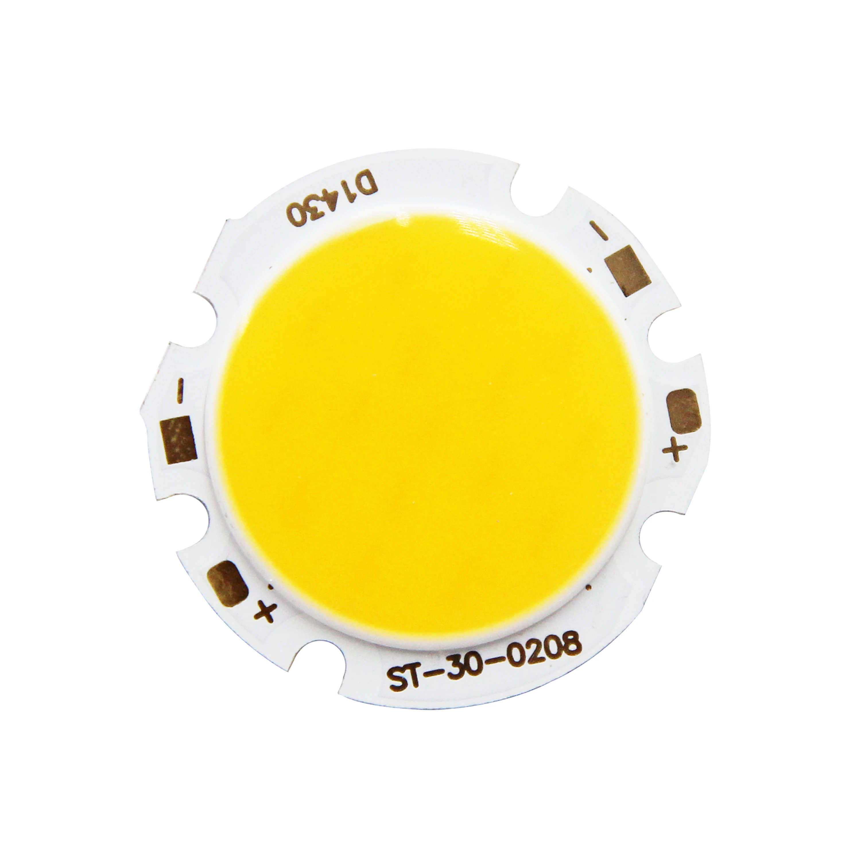 Светодиодный 6V Dc Новый 30mm Круглый 3W COB светильник источник 3000 mA Теплый белый K Ra80