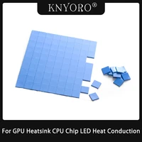 4pcs each thick 0 511 52mm silicone thermal pad gpu heatsink cpu chip led heat conduction laptop pc accessories 100100mm