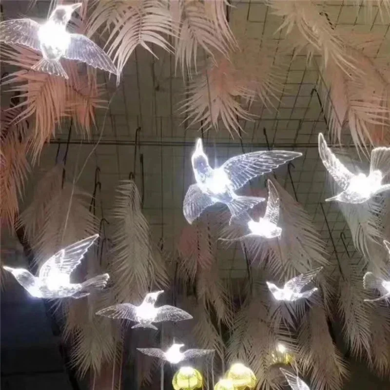 

Праздничные лампы-птицы 10 шт.