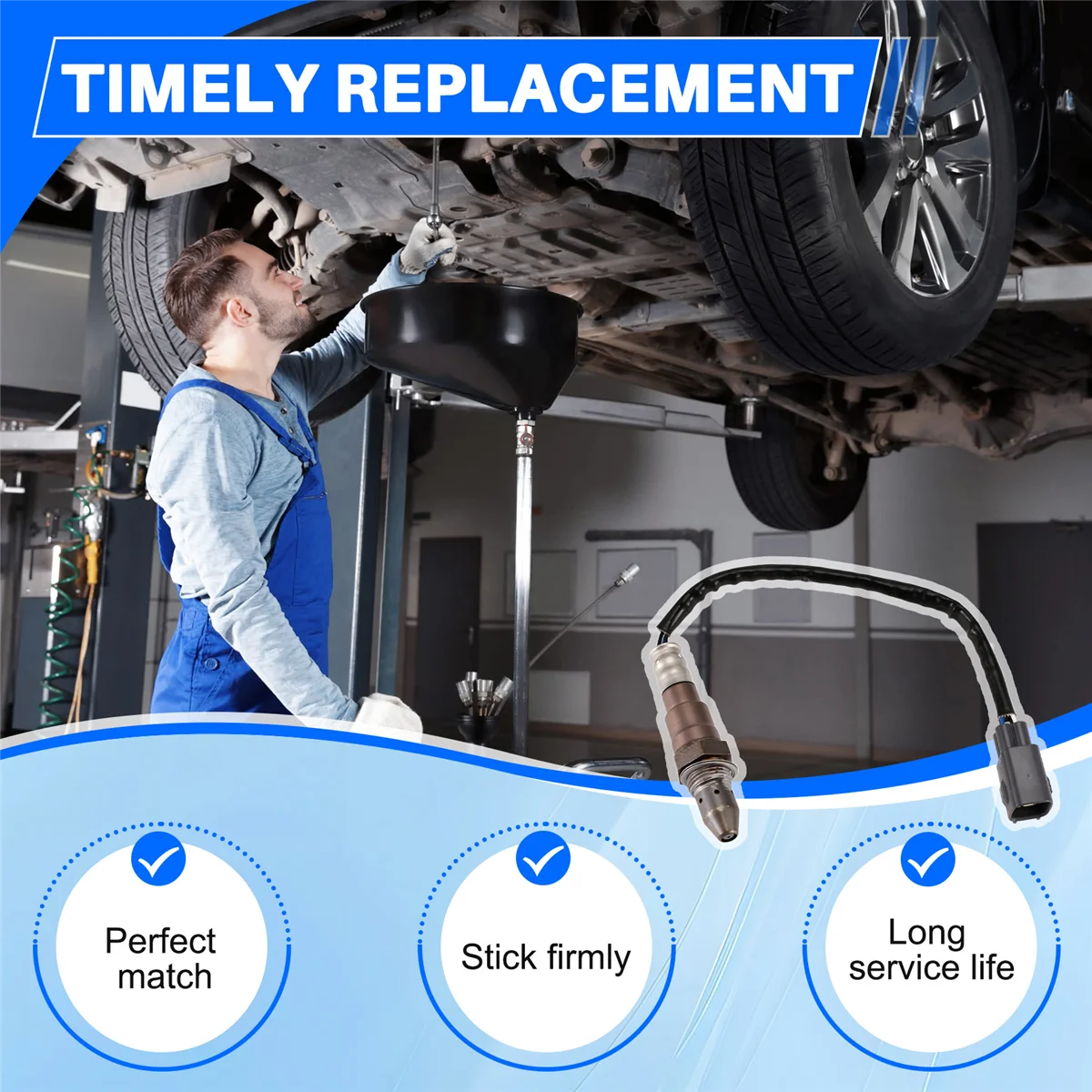 Кислородный датчик вверх по потоку 89467-12180 8946712180 для Toyota Auris Corolla Premio Vitz Ractis Sienta