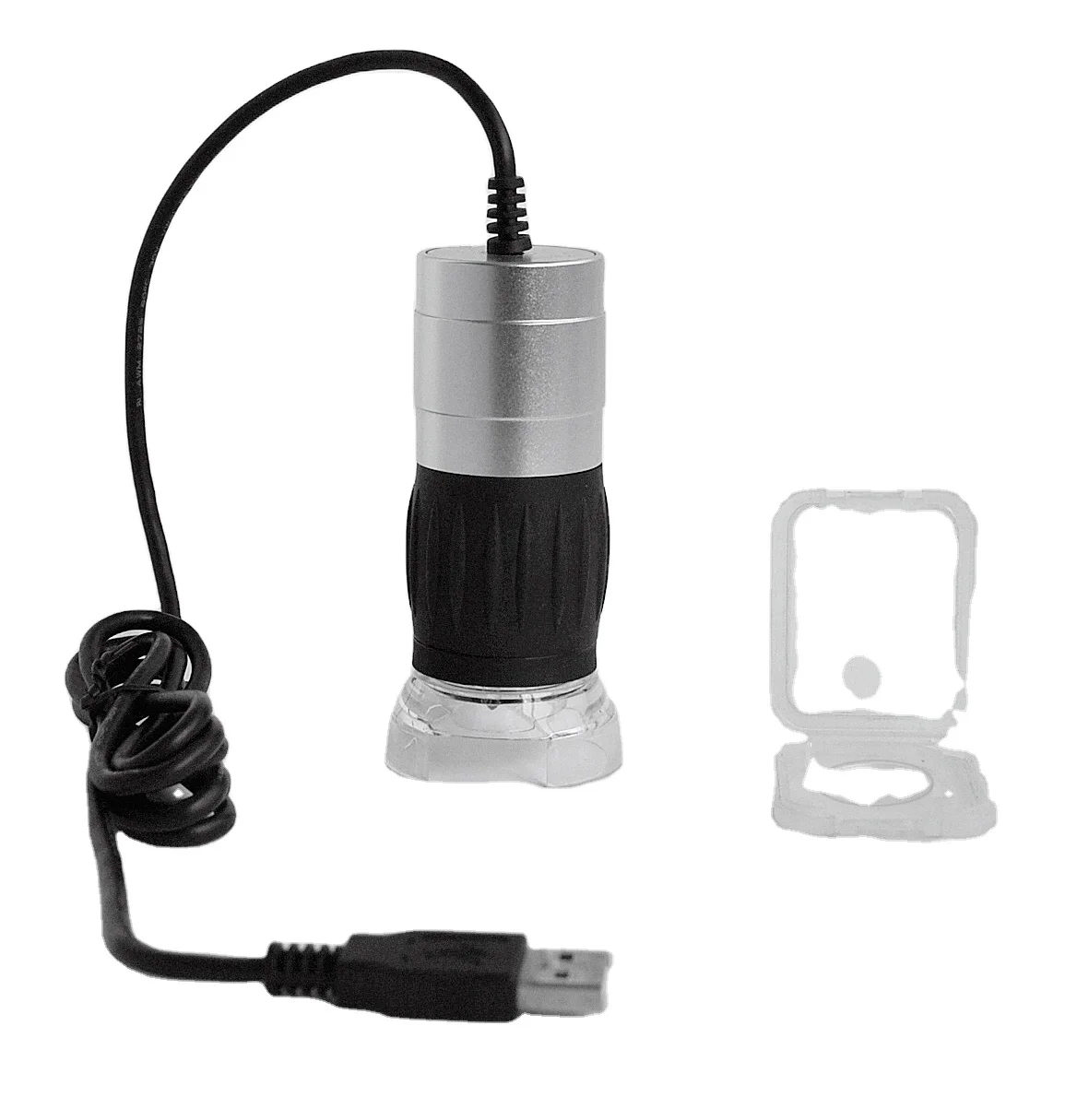 

1.3mp 8LED 600X zoom metal housing portable USB digital measurement microscope