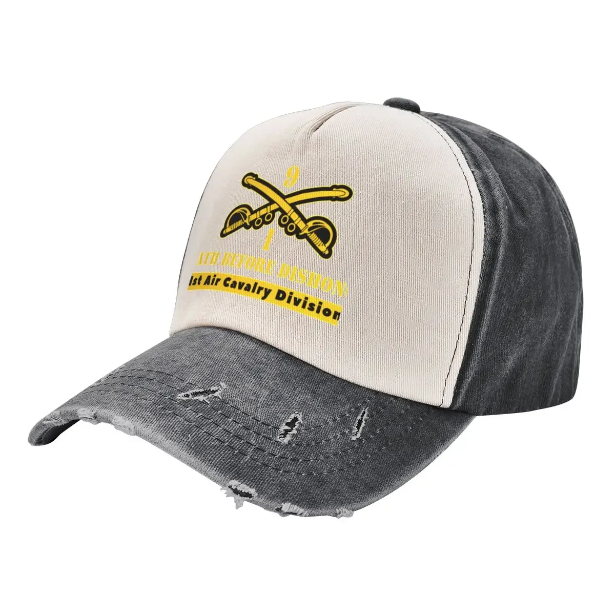 DEATH BEFORE DISHONOR / 1st Cavalry DivisionCap Бейсбольная кепка для вечеринки Кепка гольфа