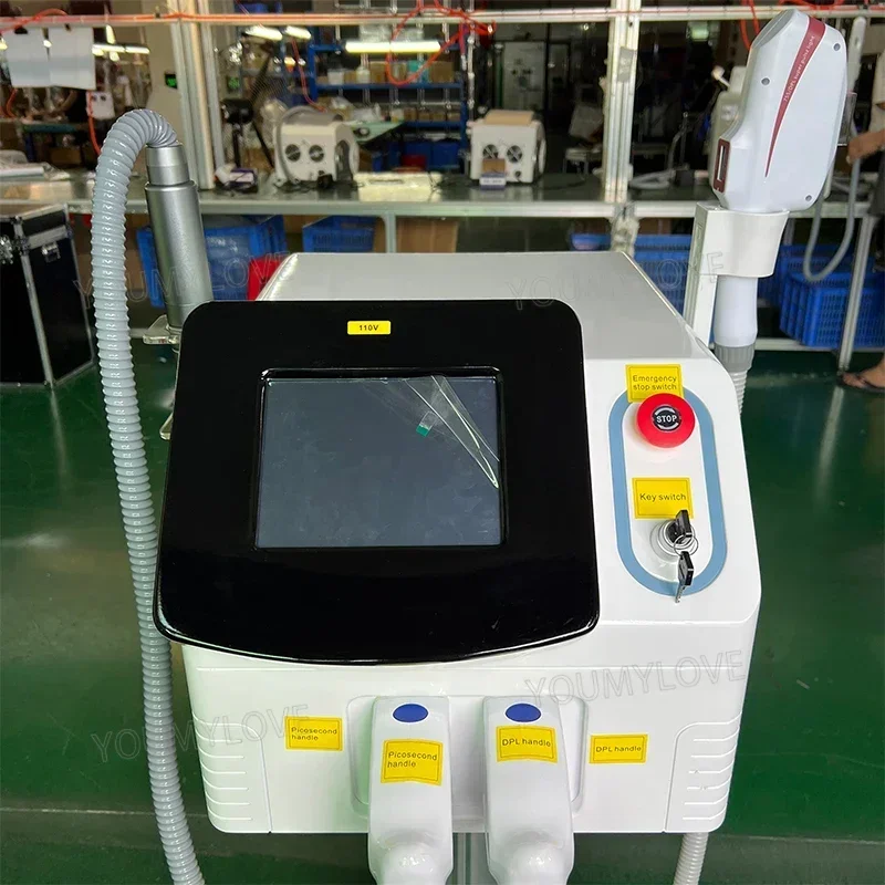 2023 OPT IPL DPL Elight машина для удаления волос и Nd Yag лазерная татуировок салона 2 в 1