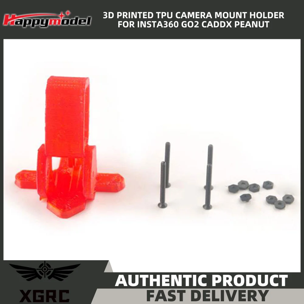 HappyModel Crux3 1S ELRS сменный кронштейн для микрофристайл-дрона из ТПУ с 3D печатью камеры