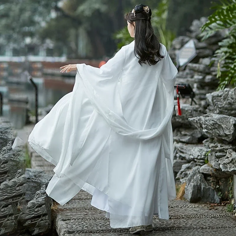 Современное женское традиционное китайское платье Hanfu кимоно для женщин в стиле