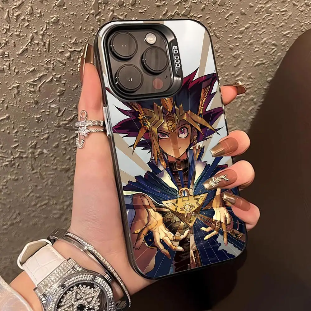 Чехол для телефона Yugioh Yami Yugi для iPhone 17 16 15 14 13 12 11 X XR XS Air Pro Max Plus, черный, цветной, серебристый (art.: 3920da2d2ef37) - 3920da2d2ef37
