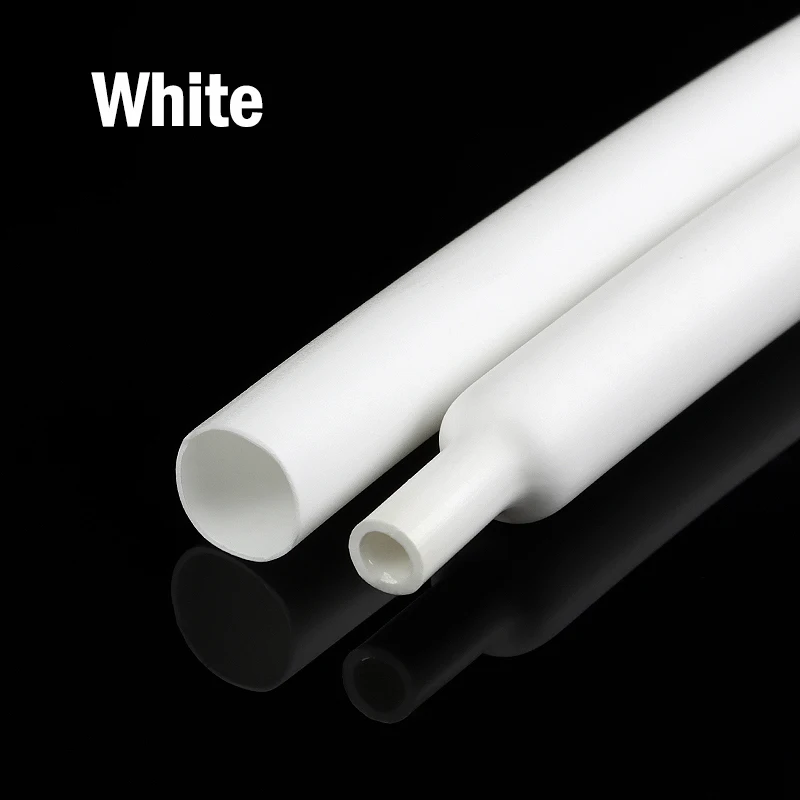 

1/2/5 м, соотношение усадки 4:1, с термоусадочной трубкой для клея, 4 ~ 52 мм, полиолефиновая клейкая проволока, кабельная оболочка, утолщенная трубка с двойными стенками