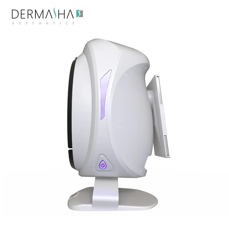 Портативный интеллектуальный анализатор кожи лица с увеличителем высокой