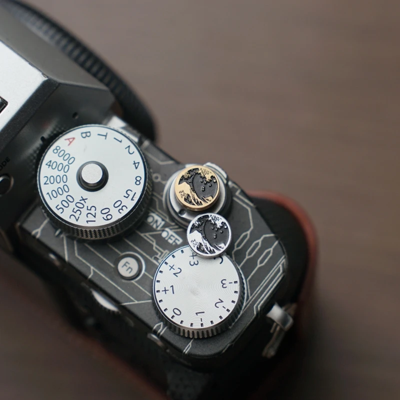 Мягкая кнопка спуска затвора для камеры Canon R5 Sony A7C2 Fujifilm X100V XT50 Nikon ZF Lumix