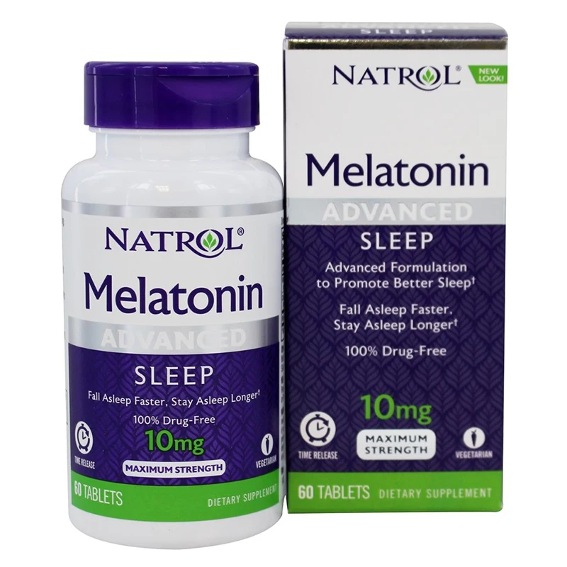 

Натрол мелатонин 10 мг 60 таблеток