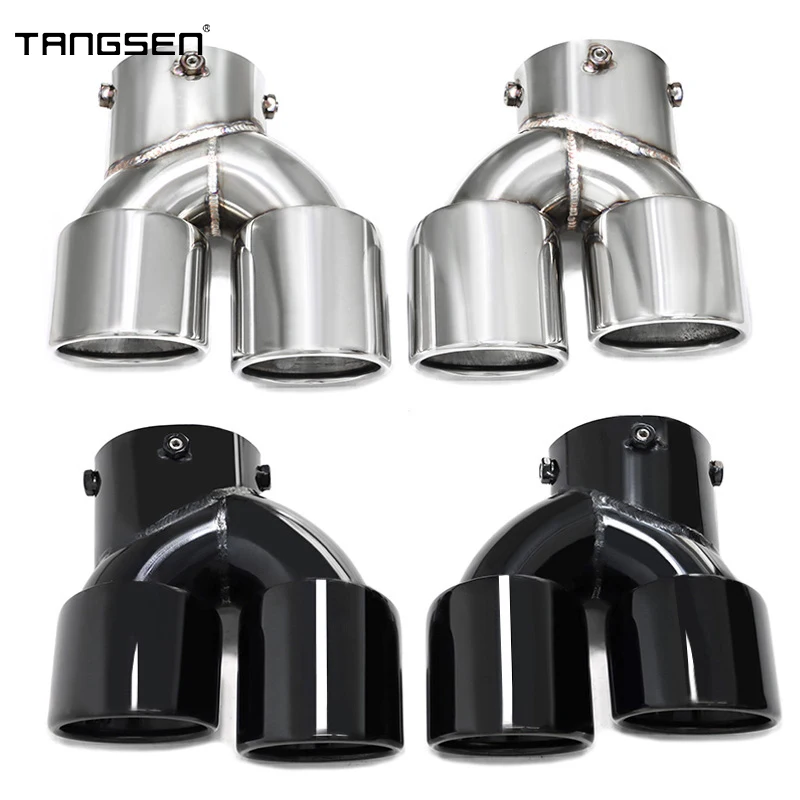 Для BMW G42 M240i 2021 2022 2023 Quad Автомобильный наконечник выхлопной трубы Dual M Performance