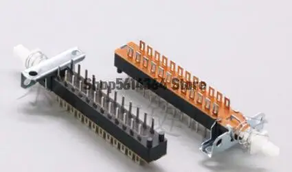 

2 шт., кнопочный выключатель для пианино, 6/12/24 контактов