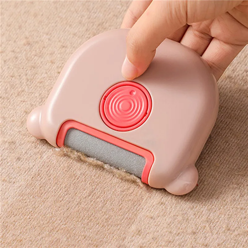 

Three-in-one Clothing Brush Cartoon Electrostatic Hair Removal Brush Sweater Scraper Rotating Drum Sticking Device Brushes