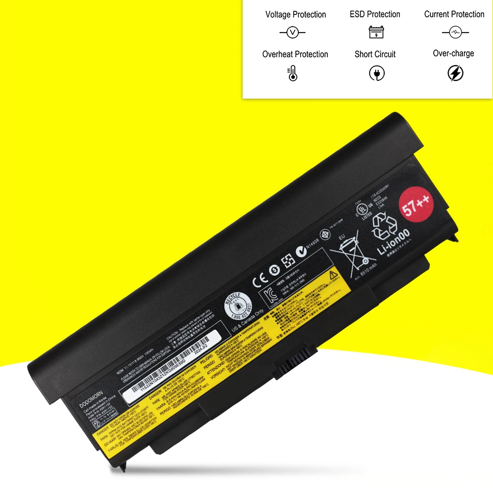 Для ноутбука Lenovo ThinkPad T440P T540P L440 L540 W540 45N1152 45N1153 45N1145 45N1147 45N1149 аккумулятор 11 1 В 8960