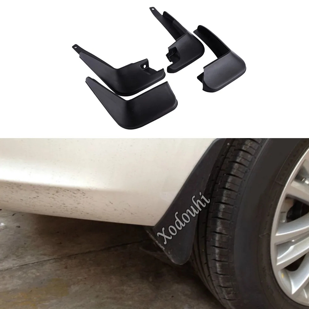 

4 шт., пластиковые Брызговики для Peugeot 301, 2014, 2016, 2017, 2018, 2019