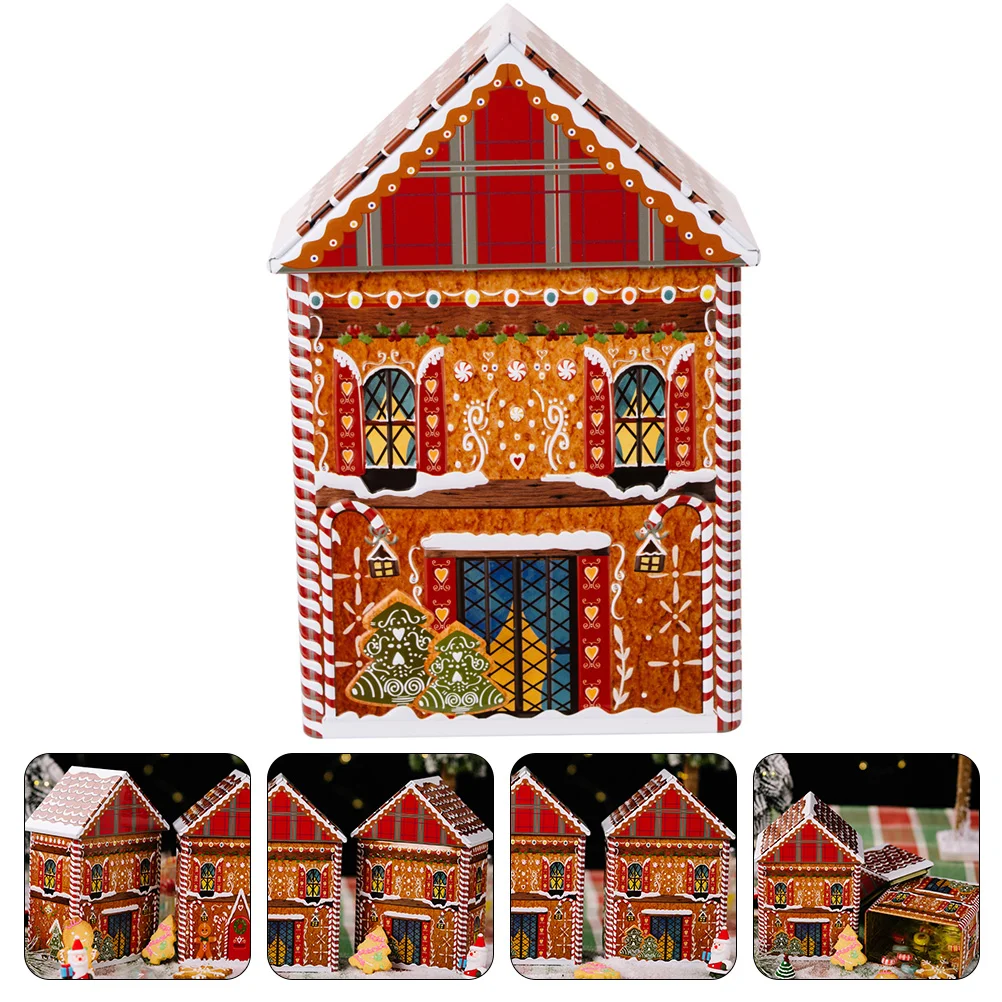 

Christmas Candy Box Tinplate Tins Cookie Gift Tin Storagecan Containers Boxes Jarlids Gifts Small Unique Holder Bin Caseiron