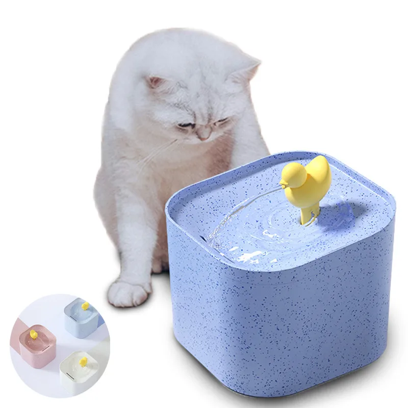 

2.5L Pet Water Fountain For Cat and Dog Automatic Waterer Electric Mute Waterer Pet Drinking Dispenser For Cat Dog Drinker Bowl