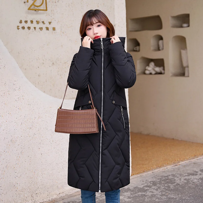 2022 New Winter Jacket Women Parkas Warm Casual Parka Clothes Women Long Jackets Hooded Female Thick Mujer Coat Outwear