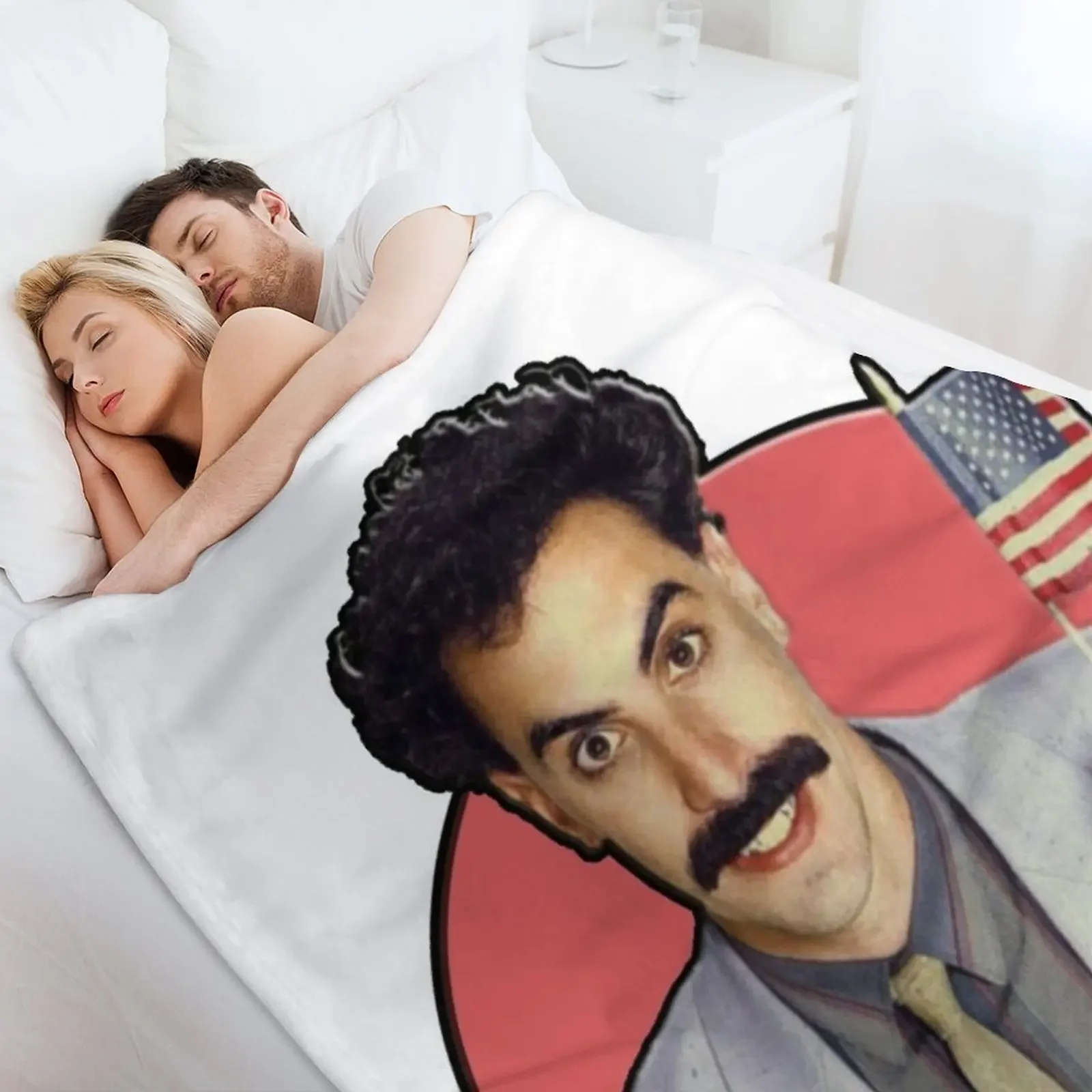 Борат очень красивый! Одеяло Модные диваны для младенцев Спальный мешок аниме