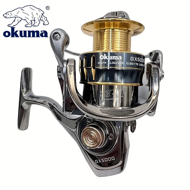 Обертовая катушка Okuma Baoxiong сопротивление 18 кг 13 + 1 шарикоподшипник спиннинг для