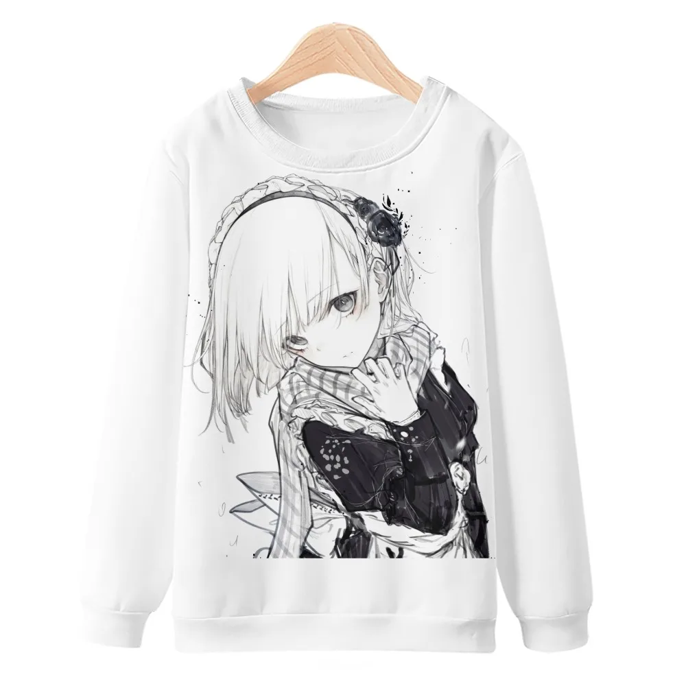 

girl anime 3D Print Hooded Sweatshirt Clothes Casual Hoodie Sweatshirt 2