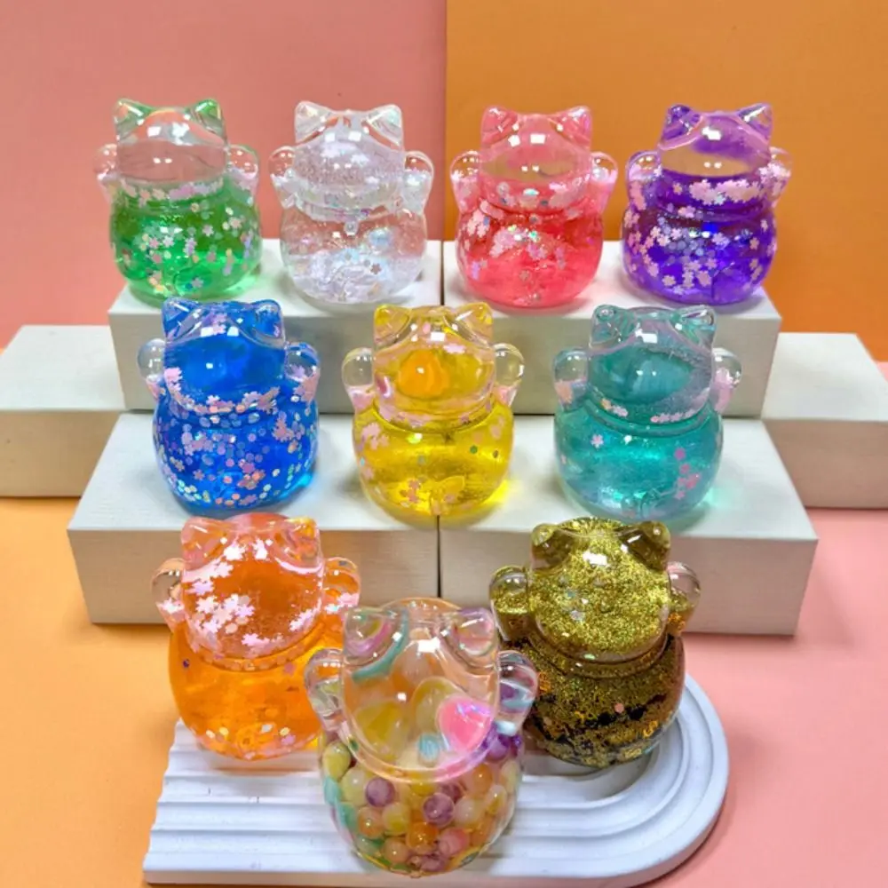 Nagaya Fortune Cat ярких цветов куклы-кошки блестящие милые куклы настольные украшения