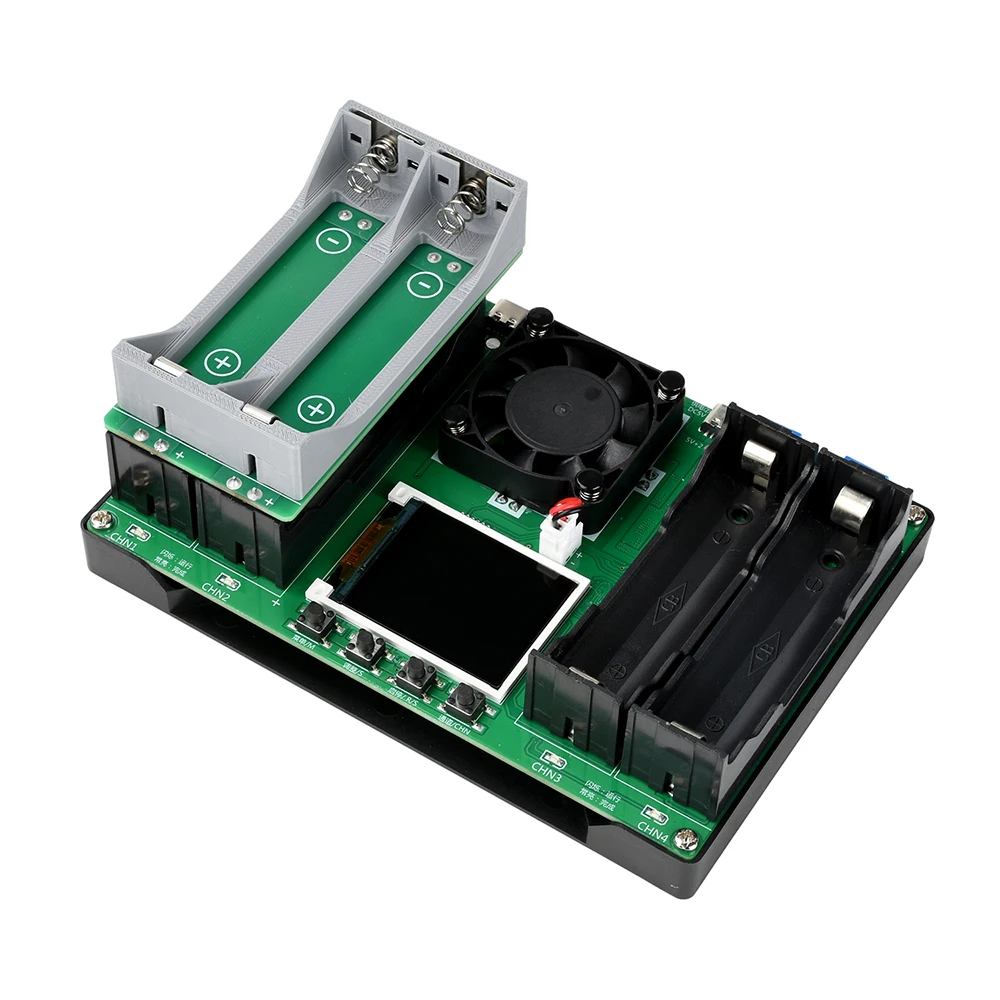 

Aideepen 4-канальный тестер аккумуляторов 18650