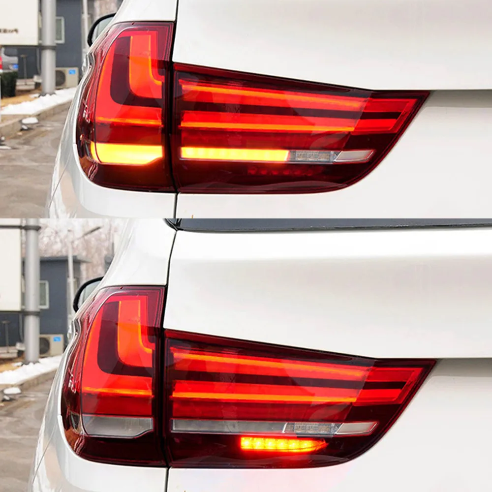 Автомобильные светодиодные задние фонари для BMW X5 F15 2014-2018, задние противотуманные стоп-сигналы, задние фонари указателя поворота в сборе (art.: 3920cd12dc24d) - 3920cd12dc24d