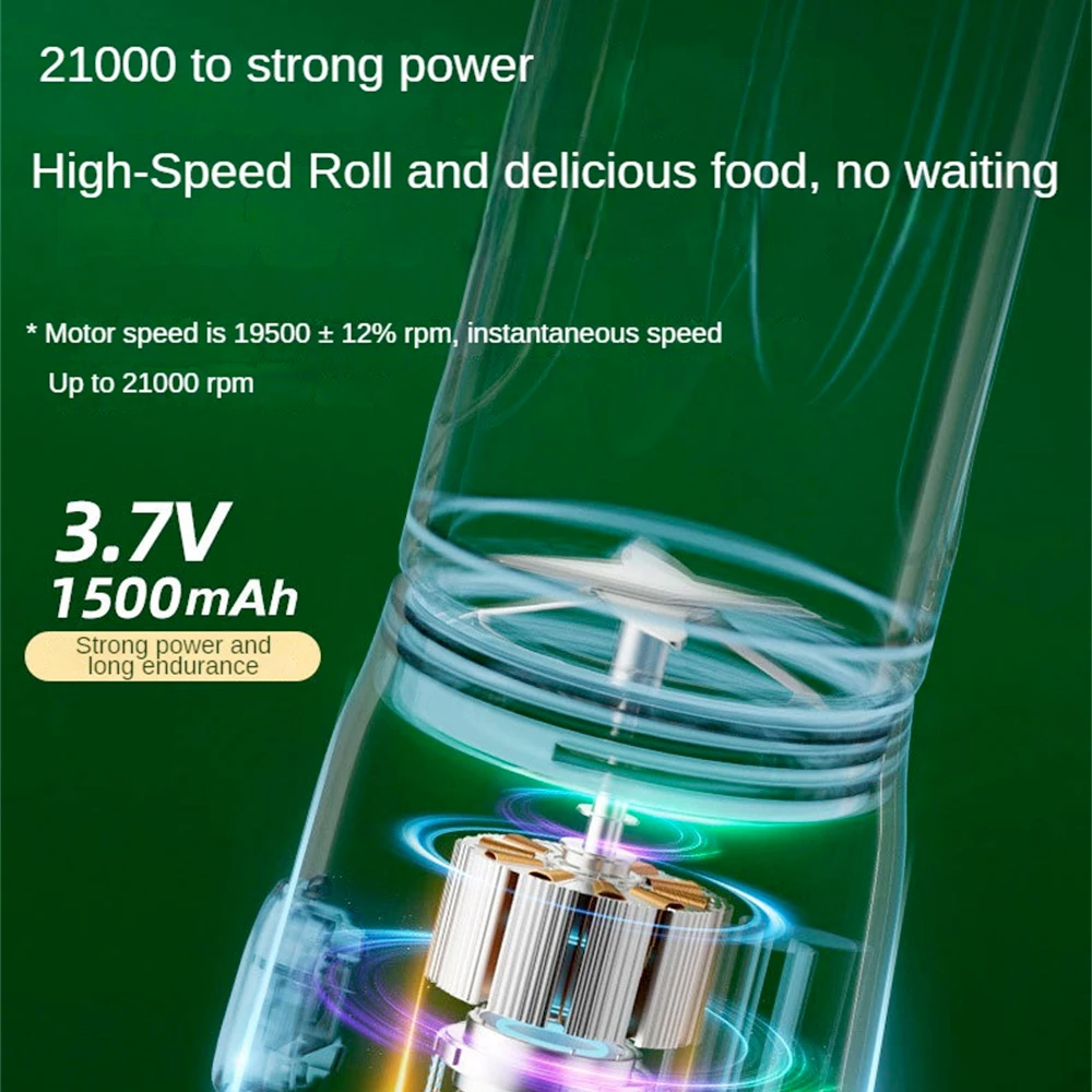 Новая портативная перезаряжаемая небольшая дополнительная соковыжималка для