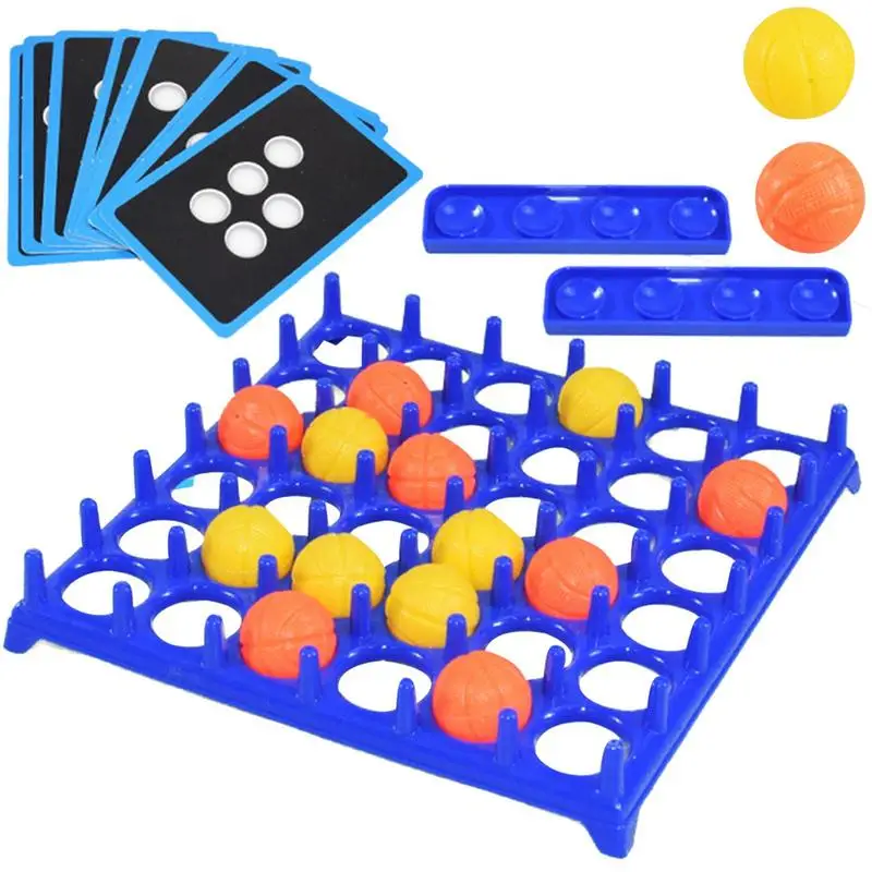 

Kids Ball Board Game Toy Jumping Ball Board Game Toy Set For Communication Skills Family Party Board Games Seesaw Toys For Home