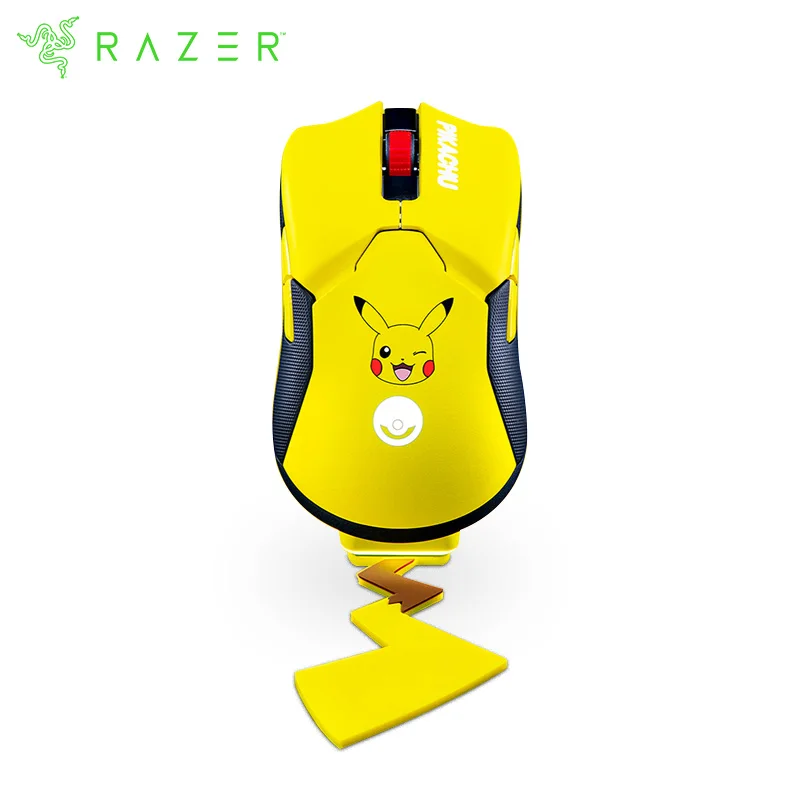 Беспроводная игровая мышь Razer Viper Ultimate Pokemon Pikachu Limited Edition с зарядной док-станцией -