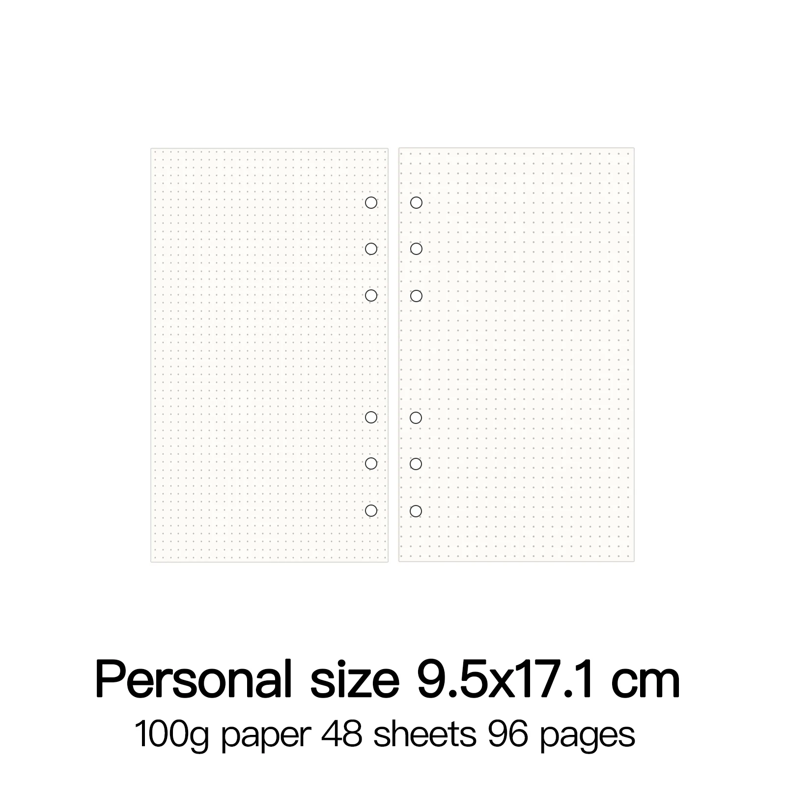

Блокнот moterm A5, A6, A7, A8 с кольцевым переплетом, 100 г