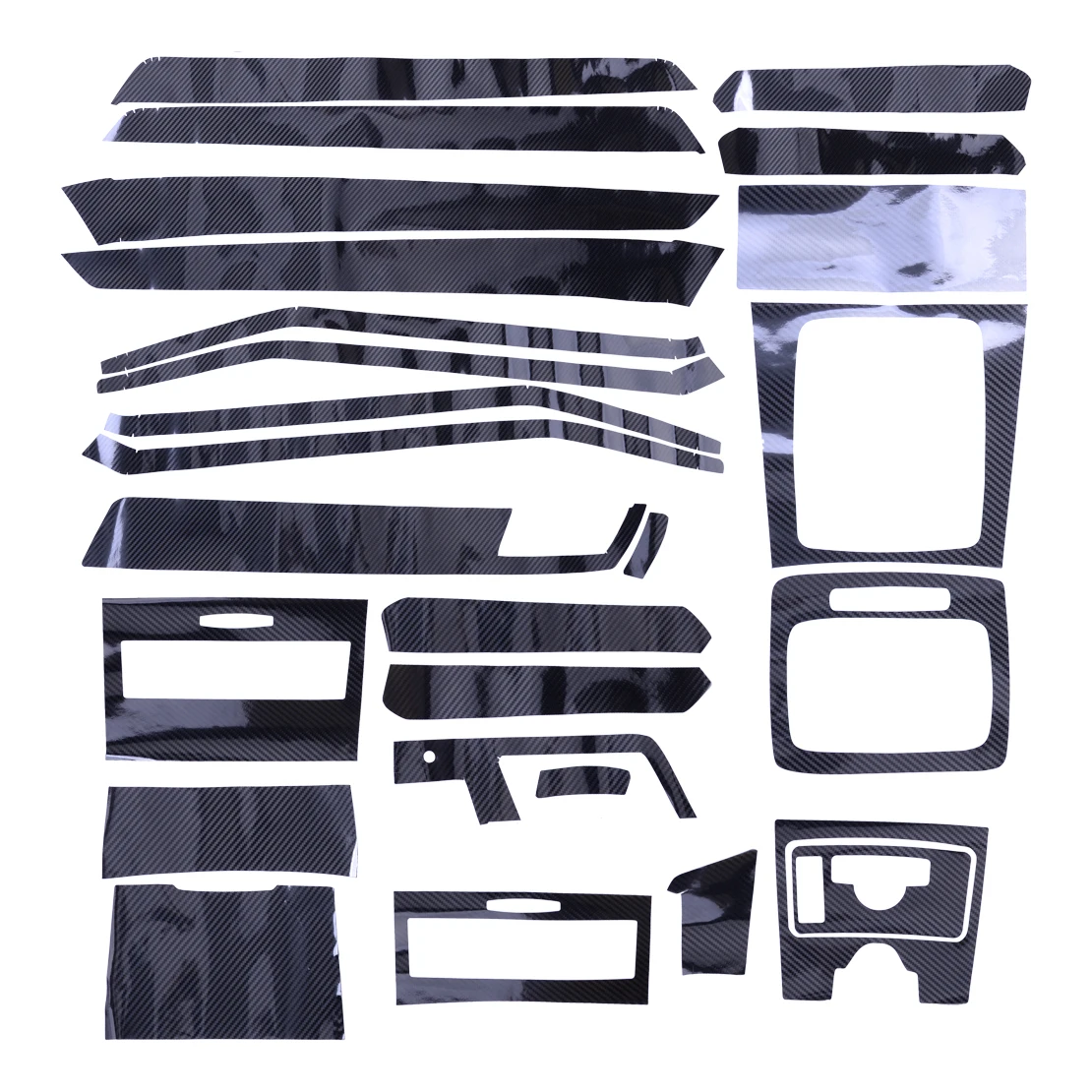 

NEW Interior Center Console Gear Panel Molding Cover Trim Sticker Kit Fit for Mercedes Benz E Class W212 Left Hand Drive