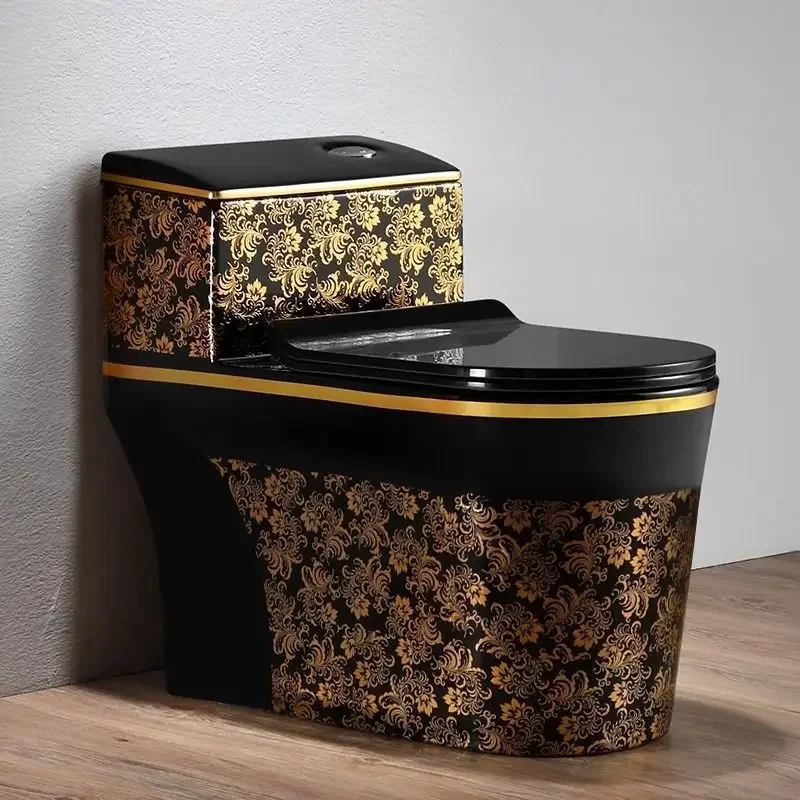 Предметы для ванной комнаты оборудование унитаза аксессуары черный роскошный