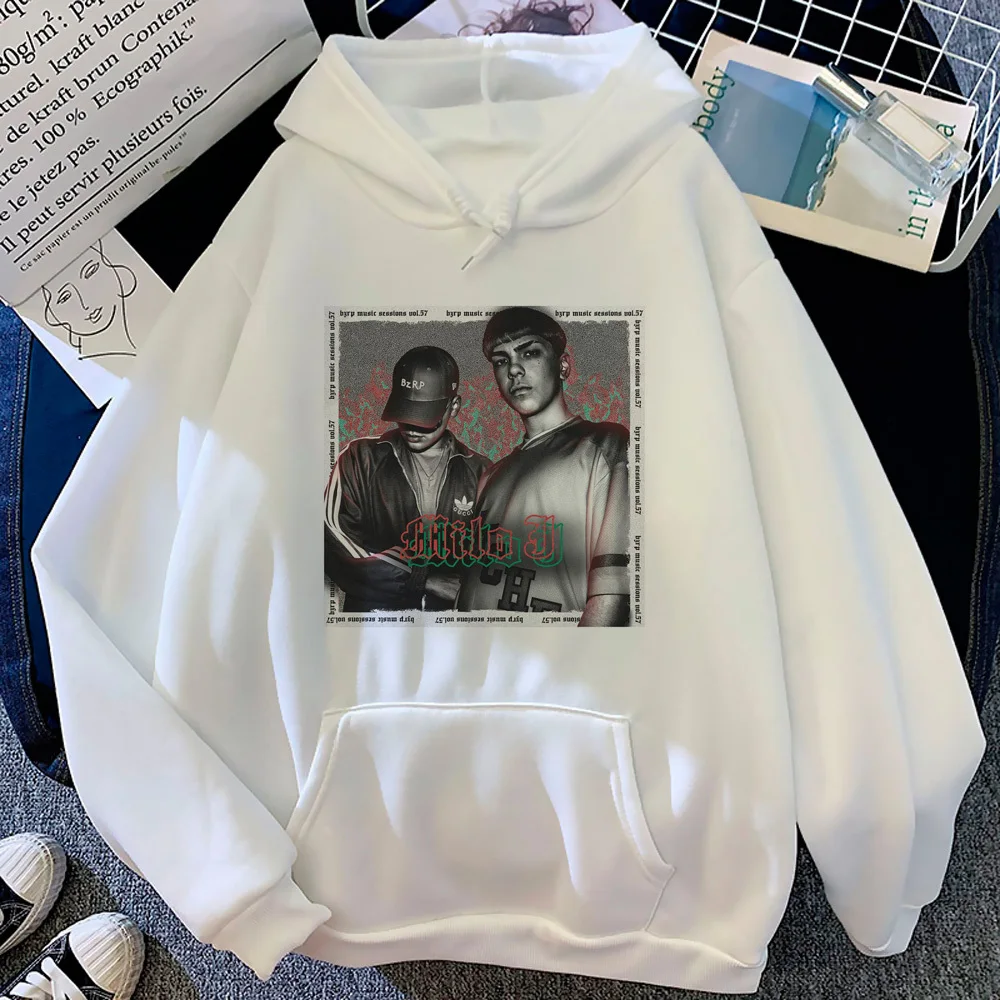 Milo j hoodie youthful comic winter athleisure anime sweater teen tracksuits sweatshirts funny manga designer