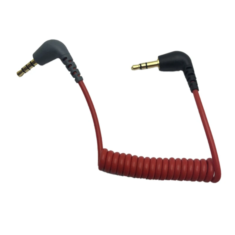 

3X сменный 3,5 мм от TRS до 3,5 мм TRRS адаптер кабель для Iphone RODE Sc7 от VIDEOMIC GO Video Micro-Type Mics