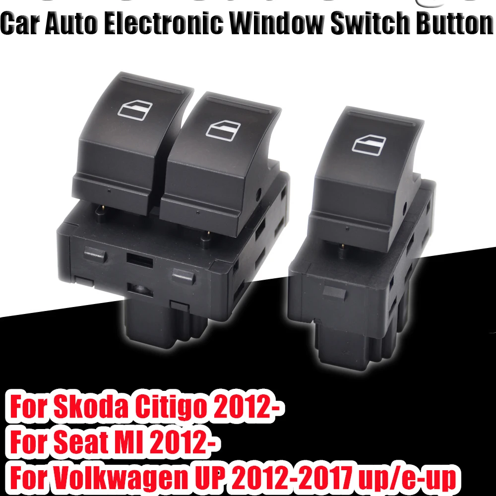 Кнопка управления электрическим окном для Volkswagen UP 2012-2017 E-up Skoda Citigo Seat Mii 2012- 1SB959857