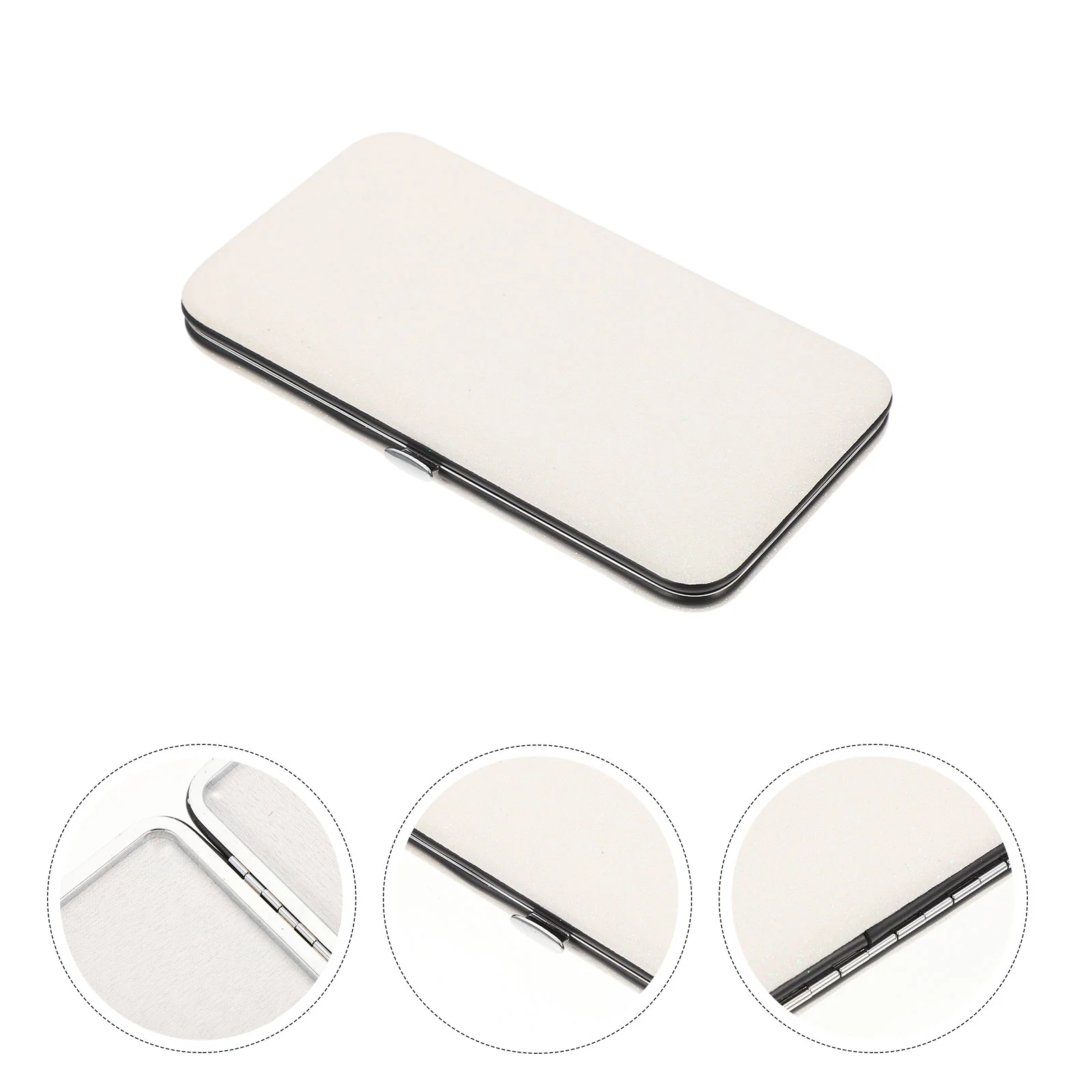 

Handbag Storage Organizer Tweezers Organizing Eyelash Tool Tote Cosmetics White Portable Makeup Travel
