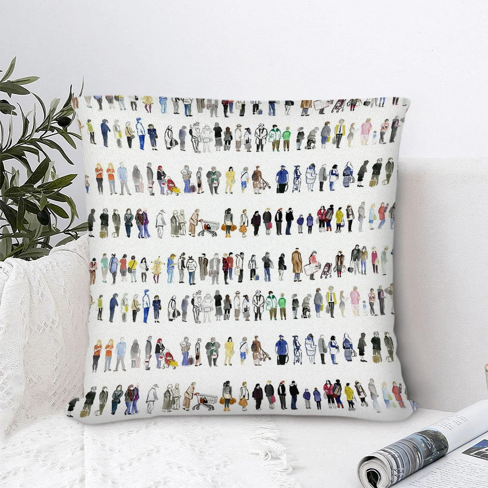 

Major Queuing Polyester Pillow Cover Decorative Pillows for Sofa Bedroom Pillow Cases Home Decor Cushion Covers 45*45cm