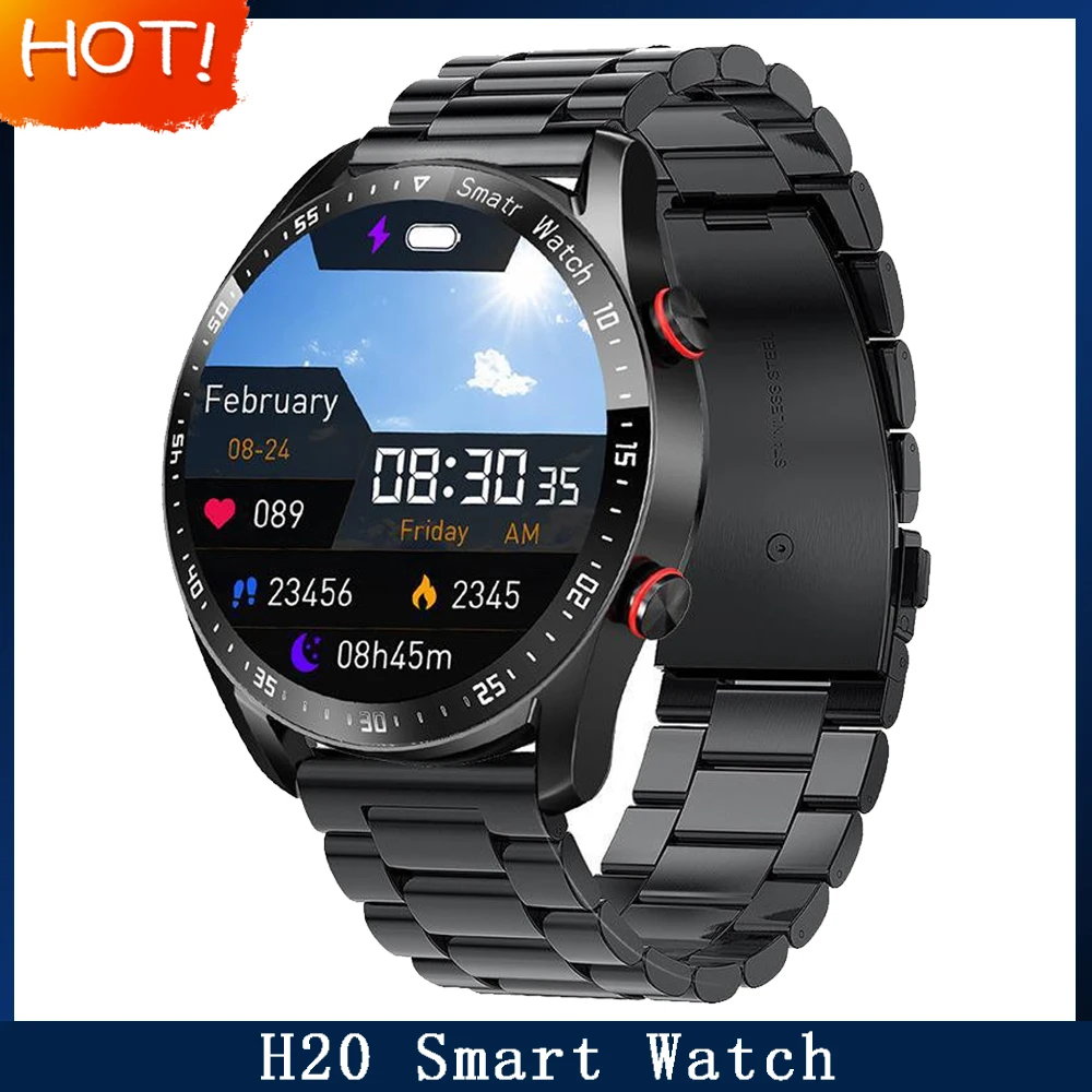 

For XiaoMi 2023 HW20 Smart Watch Bluetooth Call SmartWatch Ecg+ppg Business Stainless Steel Strap Waterproof Watches Offical